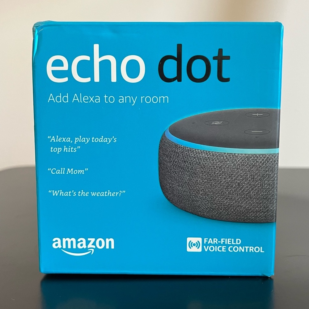 NWT Factory Sealed Amazon Alexa Echo Dot (3rd Gen)